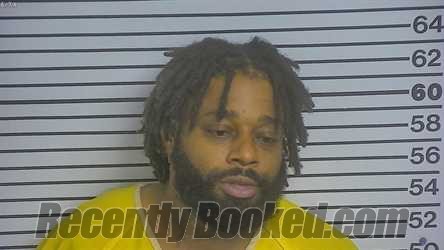 Booking photo from Forrest County, Mississippi