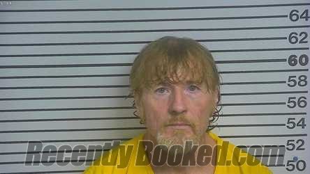 Booking photo from Forrest County, Mississippi