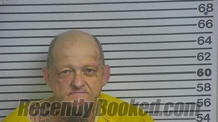 Booking photo from Forrest County, Mississippi