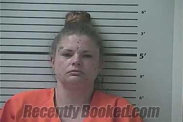 Booking photo from Hancock County, Mississippi