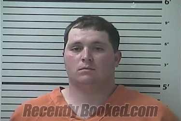 Booking photo from Hancock County, Mississippi