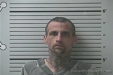 Booking photo from Hancock County, Mississippi