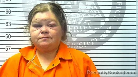 Booking photo from Harrison County, Mississippi