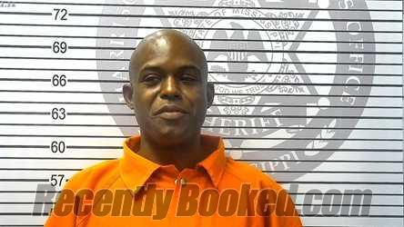 Booking photo from Harrison County, Mississippi