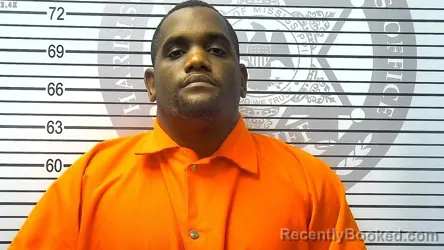 Booking photo from Harrison County, Mississippi