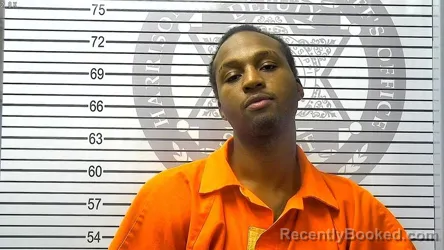 Booking photo from Harrison County, Mississippi
