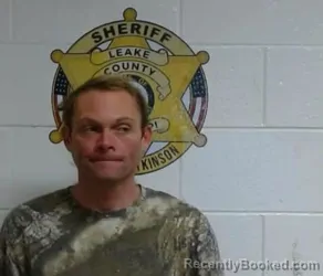 Booking photo from Leake County, Mississippi