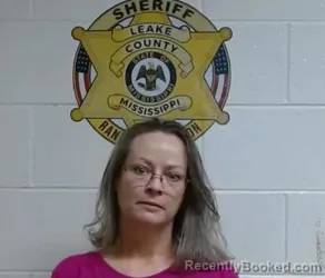 Booking photo from Leake County, Mississippi