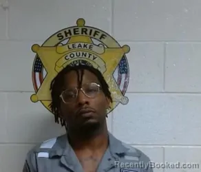 Booking photo from Leake County, Mississippi