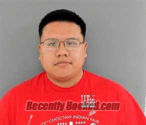 Booking photo from Neshoba County, Mississippi