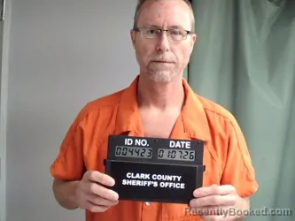 Booking photo from Clark County, Missouri