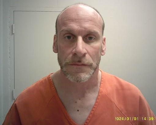 Booking photo from De Kalb County, Missouri