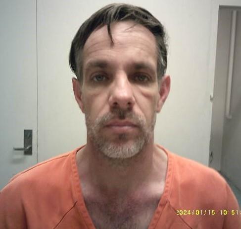 Booking photo from De Kalb County, Missouri