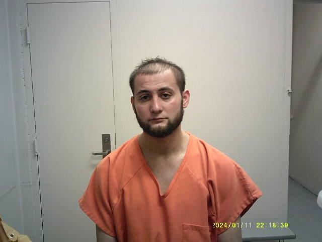 Booking photo from De Kalb County, Missouri