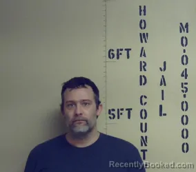 Booking photo from Howard County, Missouri