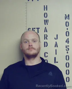 Booking photo from Howard County, Missouri