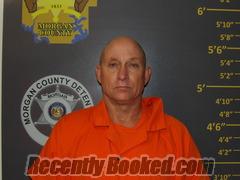 Booking photo from Morgan County, Missouri