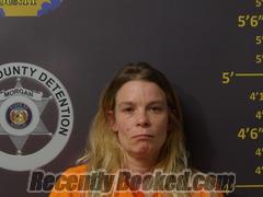 Booking photo from Morgan County, Missouri