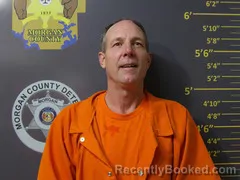 Booking photo from Morgan County, Missouri