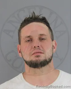 Booking photo from Angelina County, Texas