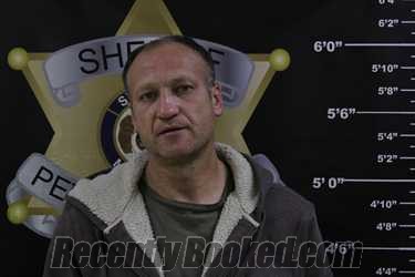 Booking photo from Pettis County, Missouri