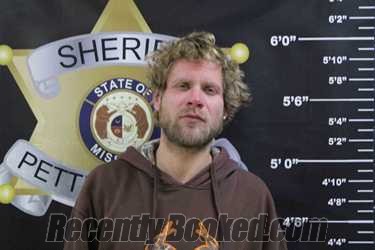 Booking photo from Pettis County, Missouri