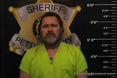 Booking photo from Pettis County, Missouri