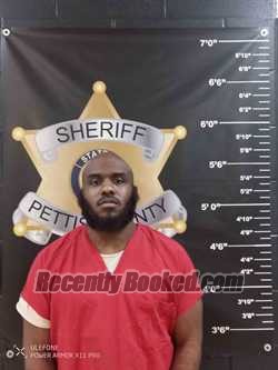 Booking photo from Pettis County, Missouri