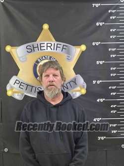 Booking photo from Pettis County, Missouri