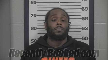 Booking photo from Platte County, Missouri