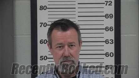 Booking photo from Platte County, Missouri