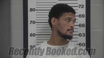 Booking photo from Platte County, Missouri