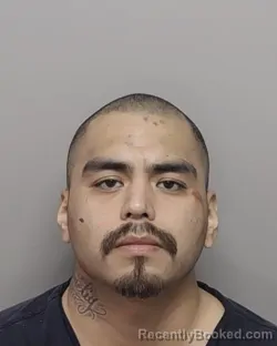 Booking photo from Bexar County, Texas