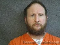 Booking photo from Gage County, Nebraska