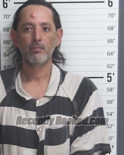 Booking photo from Curry County, New Mexico