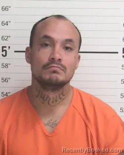 Booking photo from Curry County, New Mexico