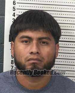 Booking photo from Dona Ana County, New Mexico