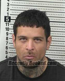 Booking photo from Dona Ana County, New Mexico