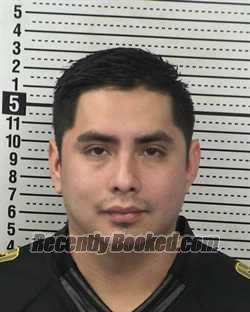 Booking photo from Dona Ana County, New Mexico