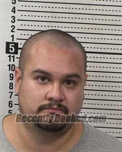 Booking photo from Dona Ana County, New Mexico
