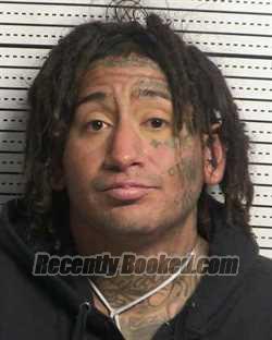 Booking photo from Dona Ana County, New Mexico