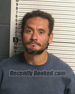 Booking photo from Dona Ana County, New Mexico