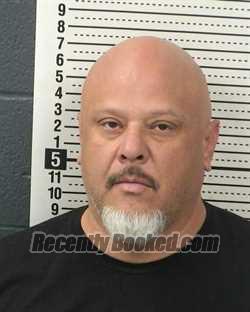 Booking photo from Dona Ana County, New Mexico