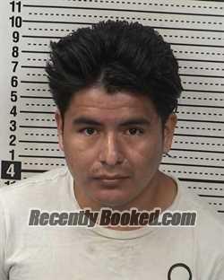 Booking photo from Dona Ana County, New Mexico