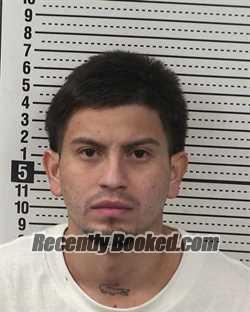 Booking photo from Dona Ana County, New Mexico