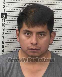 Booking photo from Dona Ana County, New Mexico