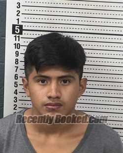 Booking photo from Dona Ana County, New Mexico