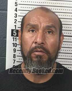 Booking photo from Dona Ana County, New Mexico