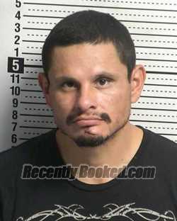 Booking photo from Dona Ana County, New Mexico