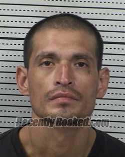 Booking photo from Dona Ana County, New Mexico
